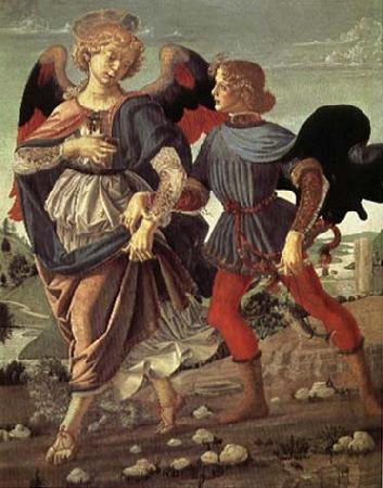 Andrea del Verrocchio Tobias and the Angel oil painting picture